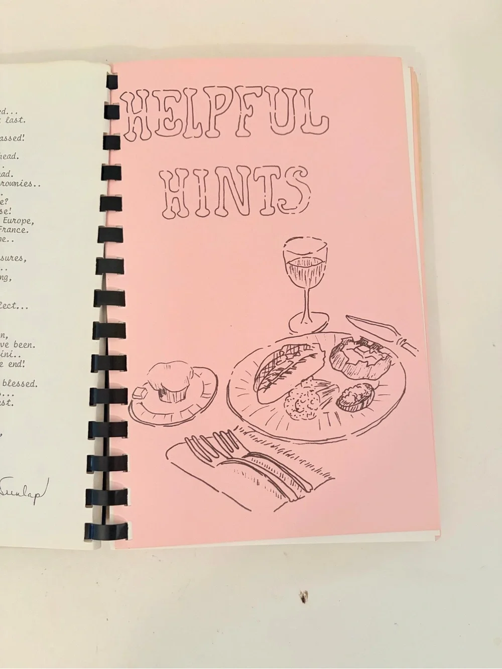 Vintage 1985 Tremont Illinois Sesquicentennial Celebration Cookbook